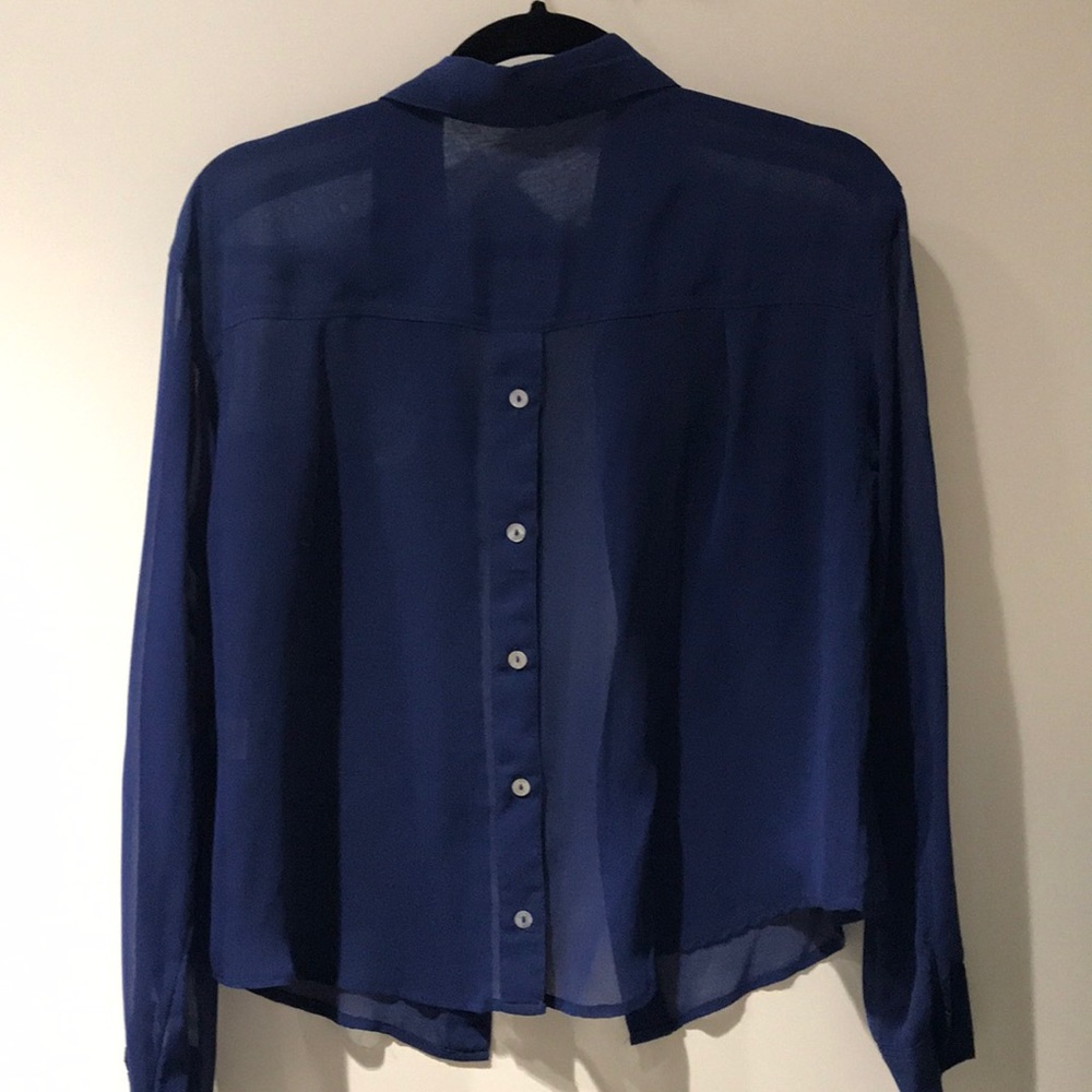 Blue button down - Picture 2 of 2